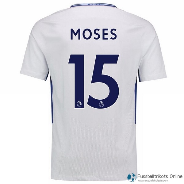 Chelsea Trikot Auswarts Moses 2017-18 Fussballtrikots Günstig